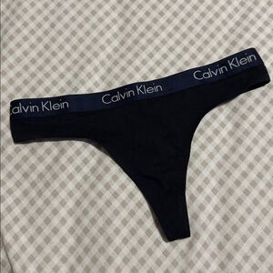 Calvin Klein thong blue navy